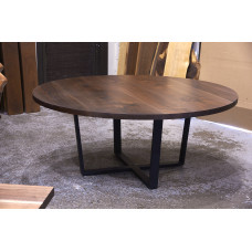 Round Custom Table Top Builder with Base Options