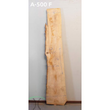 White Ash Live Edge Slab - #A500