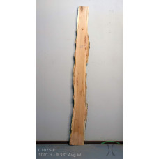 Sanded Live Edge Slab - Cherry - #C102-S