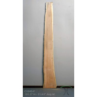 Sanded Live Edge Slab - Cherry - #C104-S