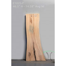 Sanded Live Edge Slab - American Elm - #E102-S